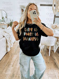 Neutral Power in Kindness Tee