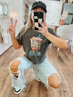 Slut for Turquoise and Iced Coffee Tee